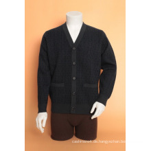 Yak Wolle Cardigan Garment / Kaschmir Kleidung / Strickwaren / Stoff / Wolle Textile